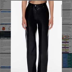 Two Aritzia Melina Pants. Worn once for both!